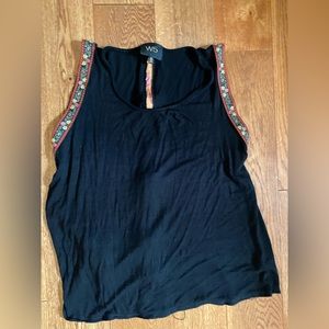 W5 Embroidered Tank Blouse